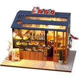 CUTEBEE-Casa de muñecas en miniatura para niños, juguete Diorama con muebles, regalo de cumpleaños, Z007