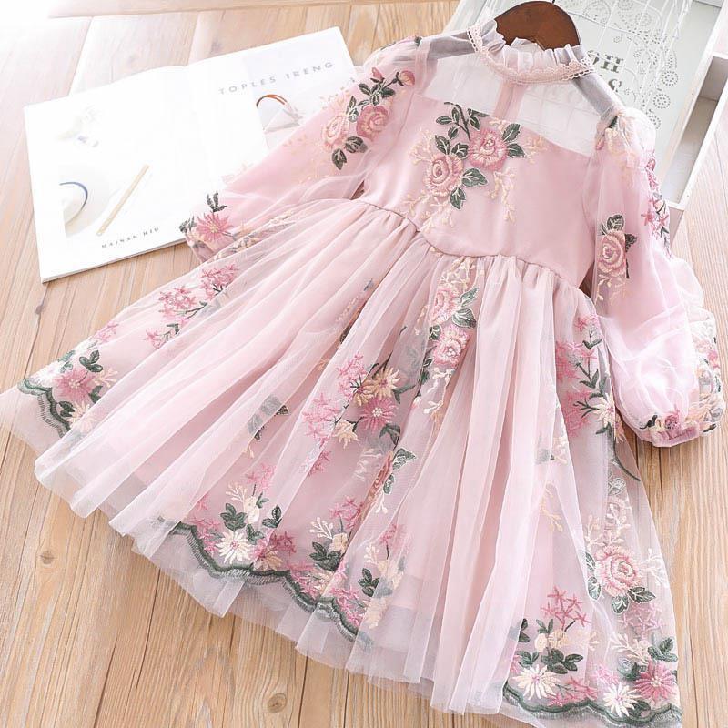 Elegant Flower Girls Dress Wedding Party Princess