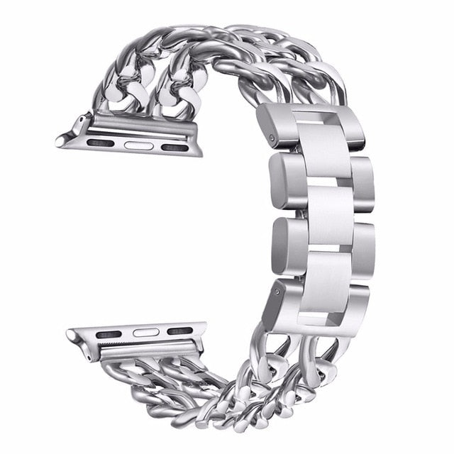 Steel Band For Apple Watch 7 6 se 5 4 3 2 1 38 42mm 40mm
