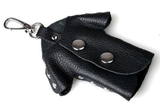 TIDING Key wallet genuine leather for man women keys holder black fashion key cases 4040 - Shopy Max