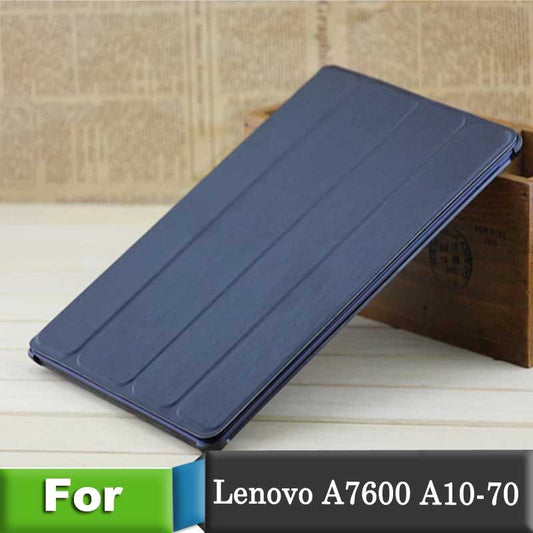 Hot Sale Cover for Lenovo A7600 10.1 inch Folio PU Leather Case Cover For Lenovo A7600 A10-70 Tablet PC Cover Case Drop Shipping
