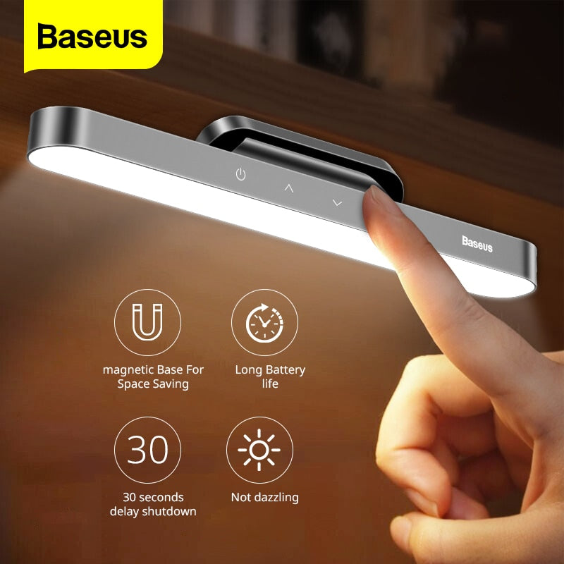 Baseus LED Table Lamp Magnetic Desk Lamp Hanging Wireless Touch