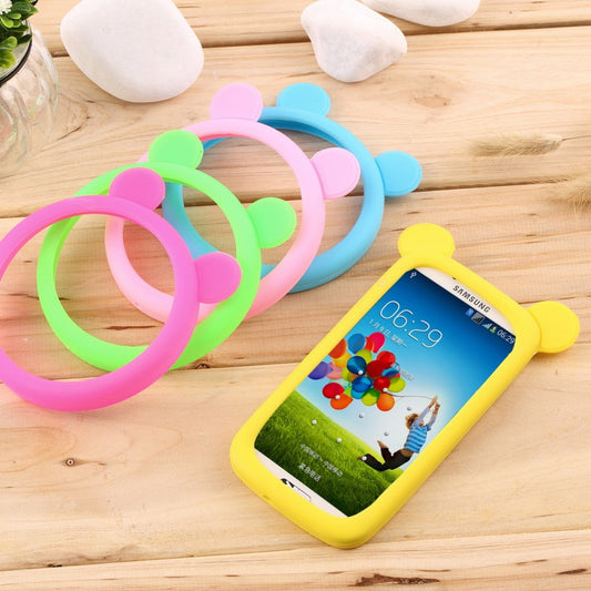 Universal silicone cell mobile phone border protection cover  luminous silicone bracelet Case for iphone for Samsung for sony