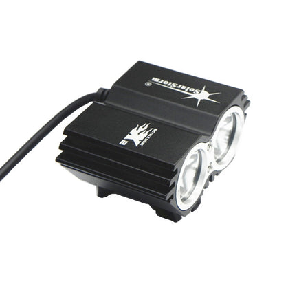 Waterproof 5000 Lumen 2x CREE XML U2 LED Cycling Bicycle Bike Light Lamp HeadLight Headlamp +6400mAh Battery Pack +Charger