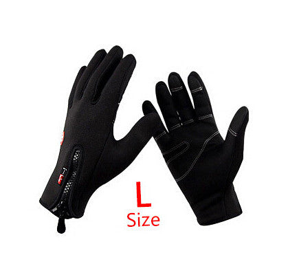 Windproof Outdoor Sports Gloves Tactical Mittens for Men Women in Winter Feel Warm Bicycle Cycling Motorcycle Hiking Skiing
