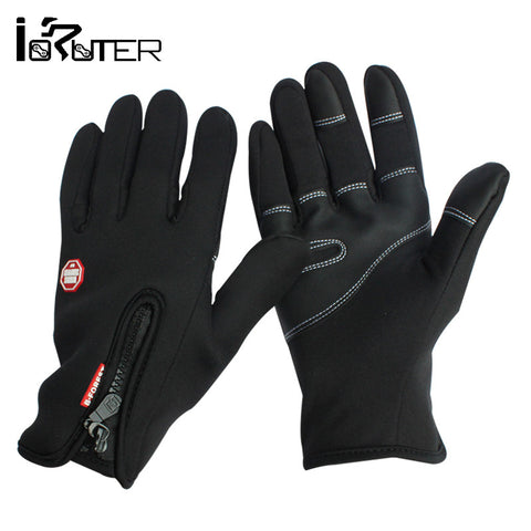 Windstopper Outdoor Sports Skiing Touch Screen Glove,Cycling Gloves Keep Warm Mountaineering Military Racing Gloves