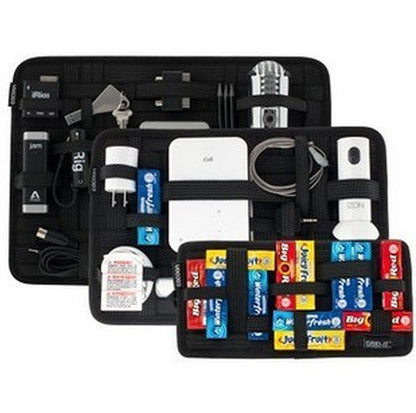 XL L M S Size Cocoon Grid It Wrap Case Cover Organizer System Kit Case Bag In Bag For Electronic Gadgets Black Travel Bag Insert