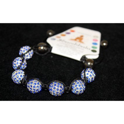 Shambhala 7 Sapphire Beads 14mm - Shopy Max