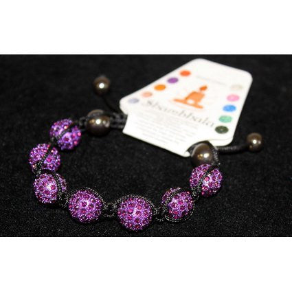 Shambhala 7 Amethyst Beads 14mm - Shopy Max