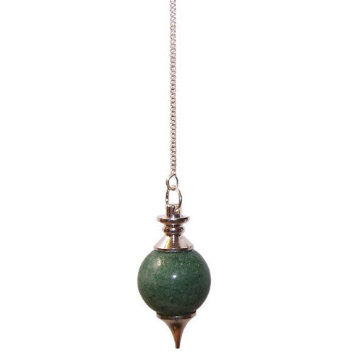 Green Aventurine Sphere Pendulum - Shopy Max