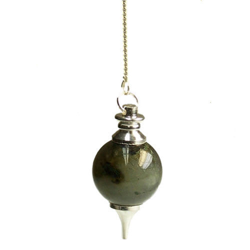 Labradorite Sphere Pendulum - Shopy Max