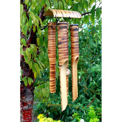Bamboo Chimes 4 Tubes Med. - Shopy Max