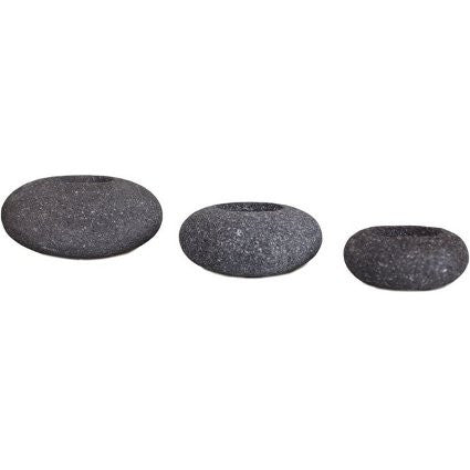 Lava Candle Holder Do-nut - Set Of 3 - Shopy Max