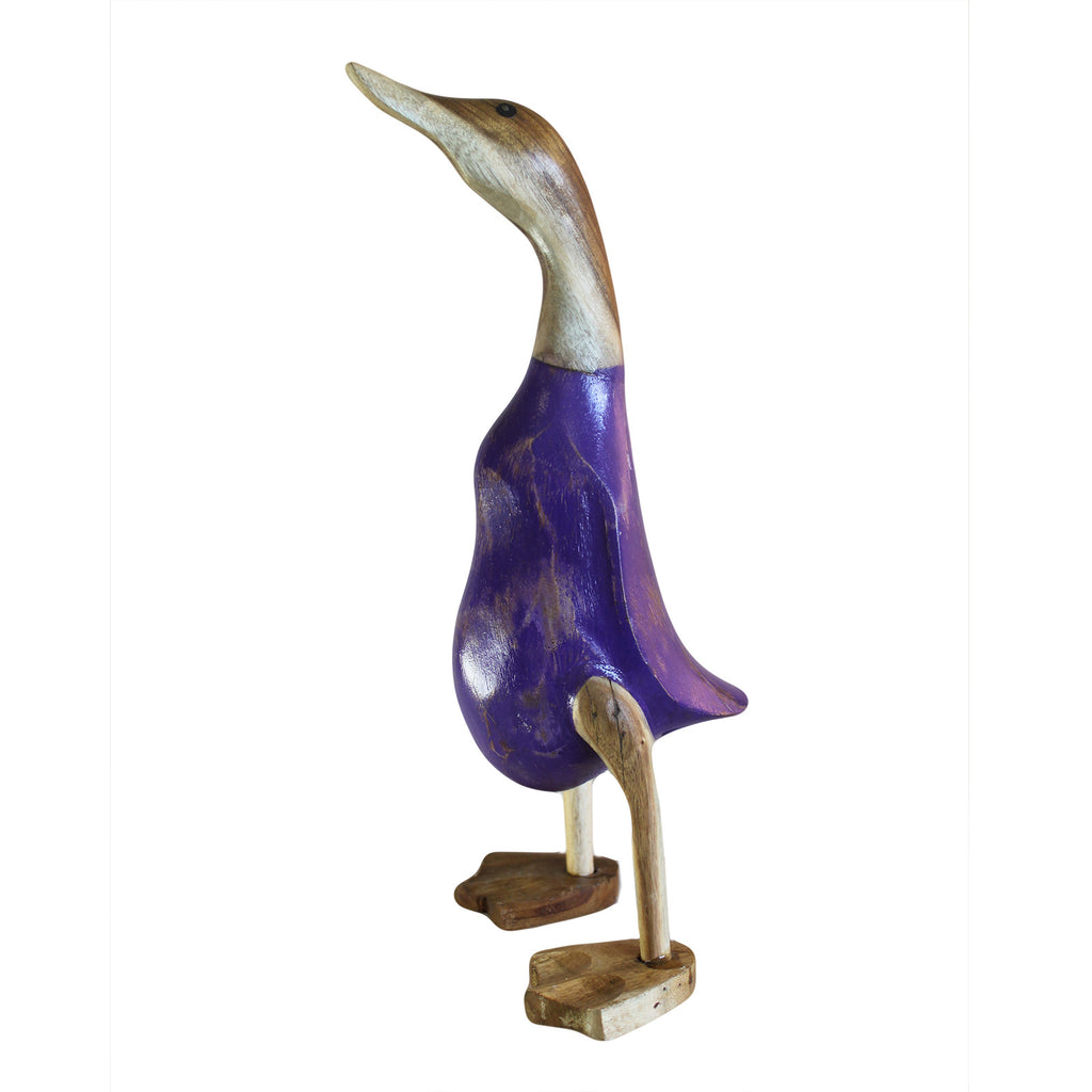 Small Bamboo Root Duck - Lavender