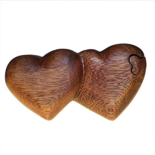 Bali Puzzle Box - Twin Hearts - Shopy Max