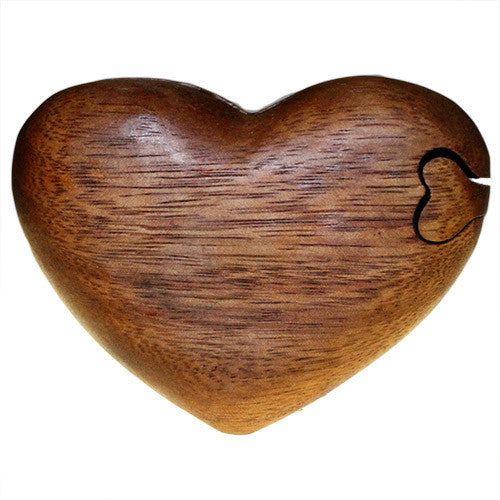 Bali Puzzle Box - Single Heart - Shopy Max