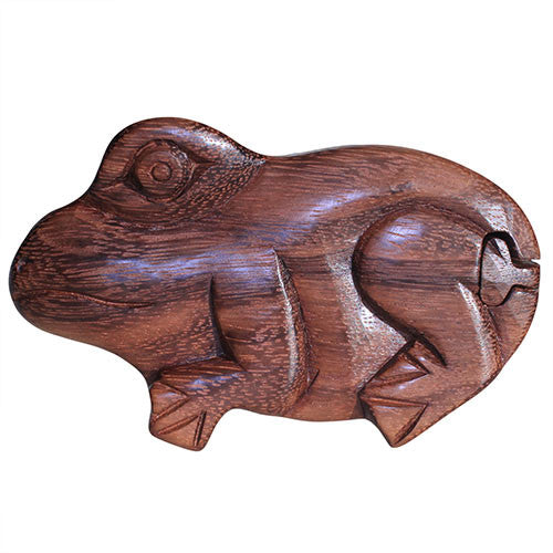 Bali Puzzle Box - Frog - Shopy Max
