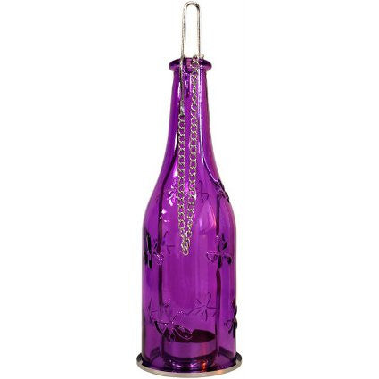 Recycled Bottle Lantern - Lavender - Shopy Max
