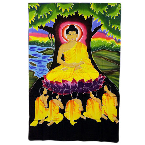Large Buddha under the Bodhi Tree