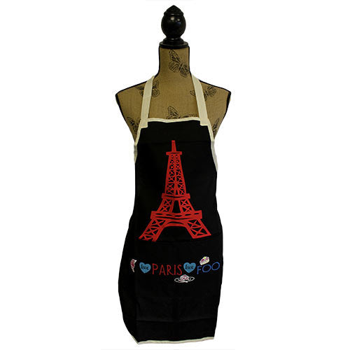 Paris Apron - Love Paris Love Food - Shopy Max