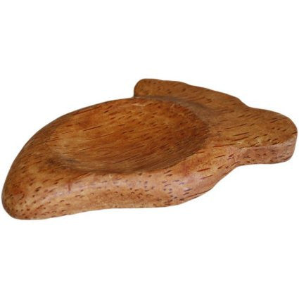 Coco Wood Soap Dish - Foot