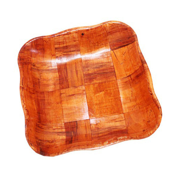 Small Cottonwood Wawy Sq Basket - 16 cm