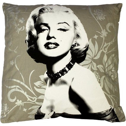 Designer Cushion - Marylin on Grey