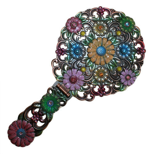 Lrg Dressing Table Mirror - Sunflowers