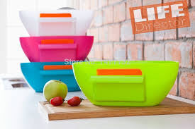 Kitchen Garbage Storage Organizer Box Plastic Basket - Shopy Max