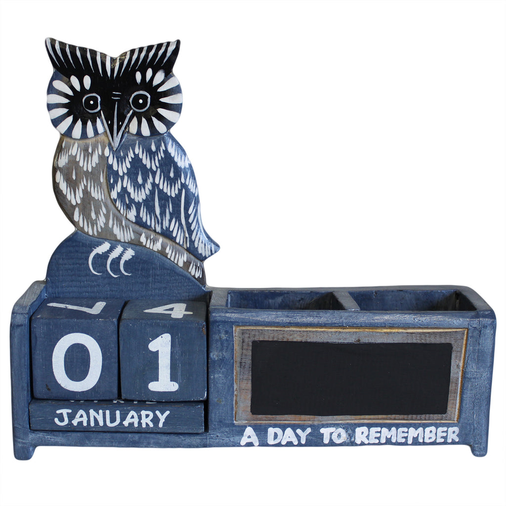 Day to Remember pen holder - Blue Owl - Shopy Max