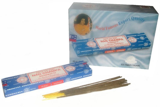 Nag Champa Incense Sticks 40g pack - Shopy Max
