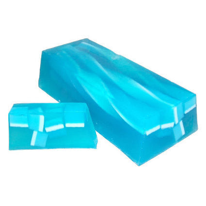 Blue Champagne Soap Slice, approx 100gr