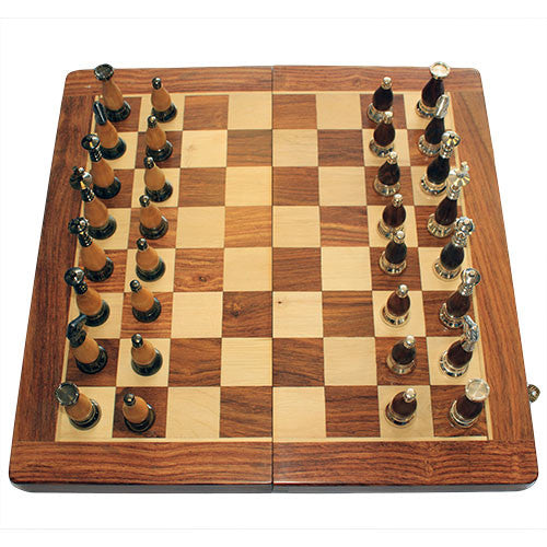 Luxury Large Wooden Chess Set - Shopy Max