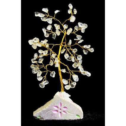 Rock Crystal Gemstone Tree (80 Stone) - Shopy Max
