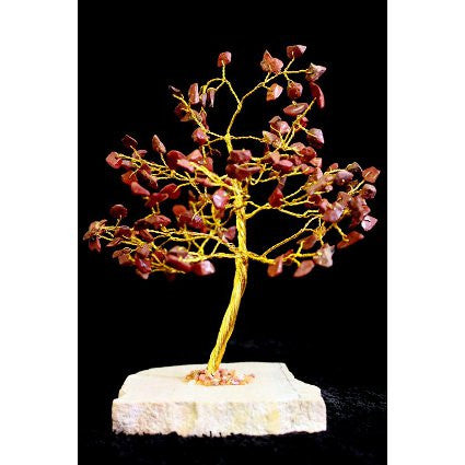 Red Jasper Gemstone Tree (160 Stone) - Shopy Max