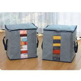 Foldable Large household Convenient Storage Bag Clothes Pillow Blanket Quilt Closet Sweater Organizer Box Pouch
