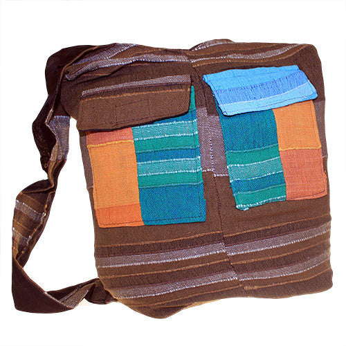 Ethnic Bag - Multi Patch - Rusty - Shopy Max