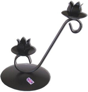 Twin Holder - 180mm - Holds Dinner Candles up To 22mm