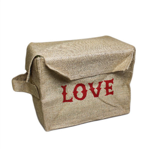 Sml Jute Box - Love