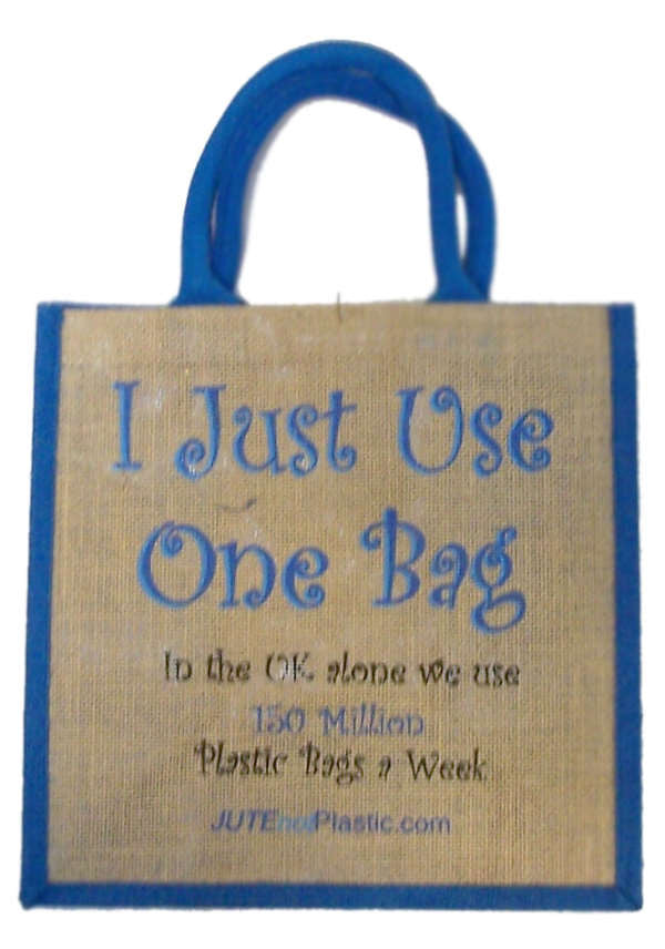 Jute Tantra Bag - I Just Use One Bag - Shopy Max