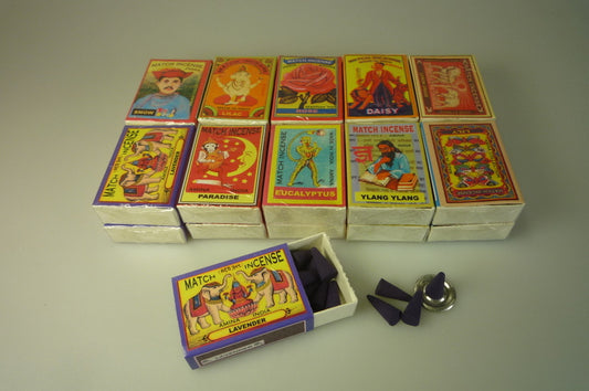 Matchbox Incense Cones Floral Selection - Shopy Max
