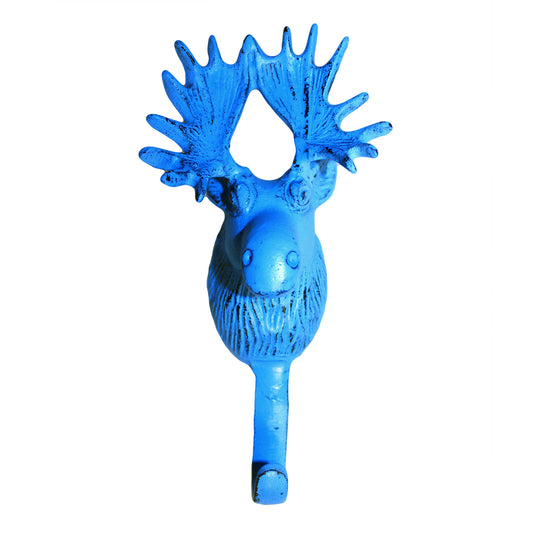 Metal Hook - Moose Hook - Blue