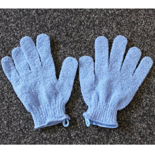 Exfoliating Gloves - Blue