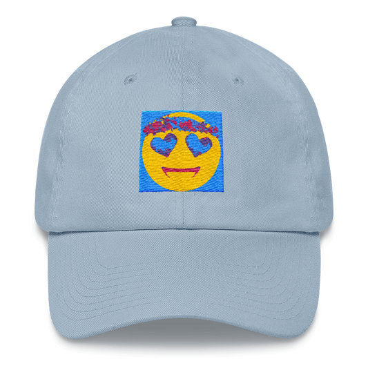 Flower CrownEyes Emoji Cap