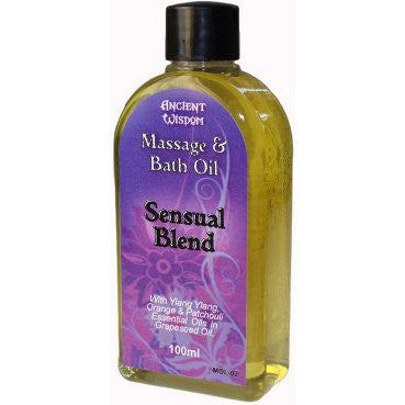 Sensual 100ml Massage Oil
