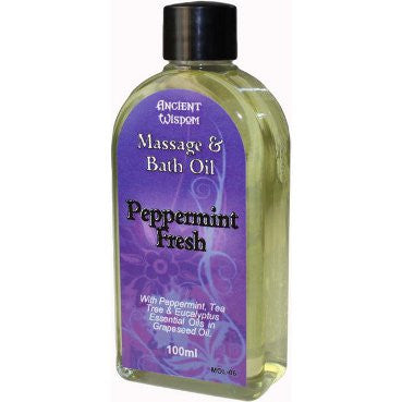 Peppermint Fresh 100ml Massage Oil - Shopy Max