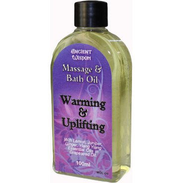 Warm & Uplifting 100ml Massage Oil