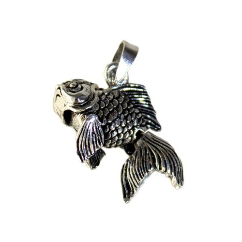 Silver Goldfish Pendant - Shopy Max
