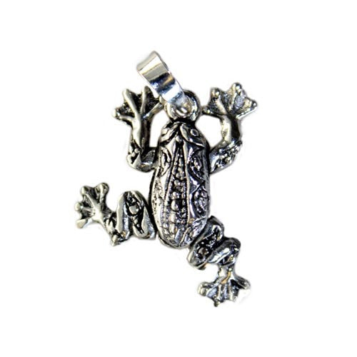 Silver Frog Pendant - Shopy Max