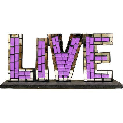 Mosaic Standing Sign - Live